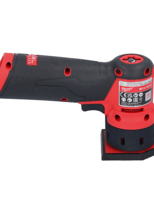 Milwaukee M12 FDSS-0X akumulatorowa szlifierka punktowa 12 V 88,8 x 63,5 mm bezszczotkowa + skrzynka HD - bez akumulatora, bez ładowarki