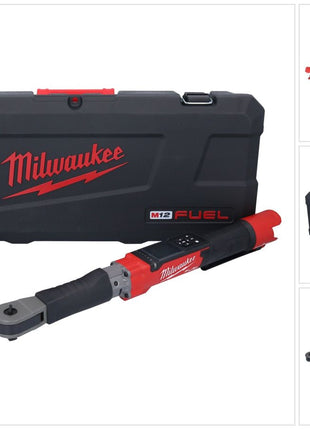 Milwaukee M12 ONEFTR12-0C Cyfrowy akumulatorowy klucz dynamometryczny 12 V 1/2" 203,4 Nm ( 4933464969 ) Bezszczotkowy + walizka - bez akumulatora, bez ładowarki