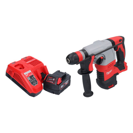 Martillo combinado a batería Milwaukee M18 HD18HX-401 18 V 2,4 J + 1x batería 4,0 Ah + cargador