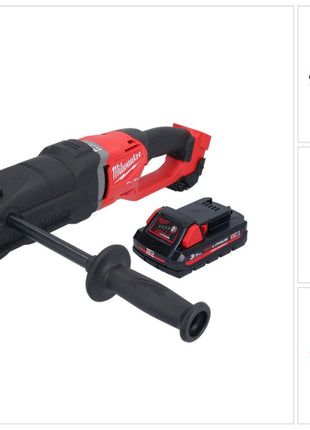 Perceuse d'angle sur batterie Milwaukee M18 FRAD2-301 18 V 122 Nm sans balais + 1x batterie 3,0 Ah - sans chargeur