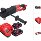 Milwaukee M18 FRAD2-302 Trapano angolare a batteria 18 V 122 Nm brushless + 2x batteria ricaricabile 3,0 Ah + caricatore