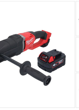 Taladro angular a batería Milwaukee M18 FRAD2-401 18 V 122 Nm sin escobillas + 1x batería 4,0 Ah - sin cargador