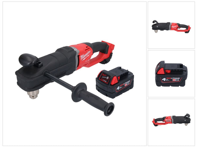 Milwaukee M18 FRAD2-401 Trapano angolare a batteria 18 V 122 Nm brushless + 1x batteria 4,0 Ah - senza caricabatterie