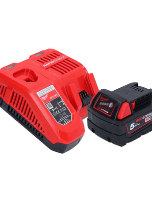 Milwaukee M18 FRAD2-501 akumulatorowa wiertarko-wkrętarka kątowa 18 V 122 Nm bezszczotkowa + 1x akumulator 5,0 Ah + ładowarka