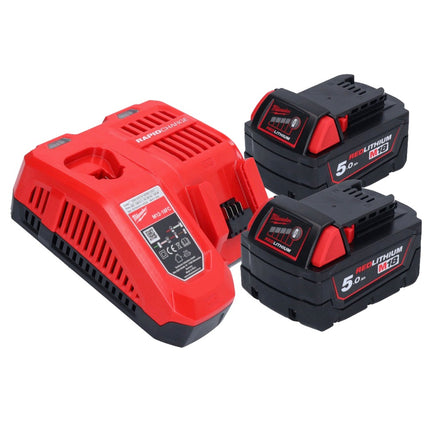 Milwaukee M18 FRAD2-502 Trapano angolare a batteria 18 V 122 Nm brushless + 2x batteria ricaricabile 5,0 Ah + caricatore