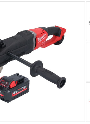 Milwaukee M18 FRAD2-551 Perceuse d'angle sans fil 18 V 122 Nm Brushless + 1x batterie 5,5 Ah - sans chargeur