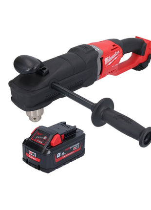 Milwaukee M18 FRAD2-801 Akumulatorowa wiertarko-wkrętarka kątowa 18 V 122 Nm bezszczotkowa + 1x akumulator 8,0 Ah - bez ładowarki