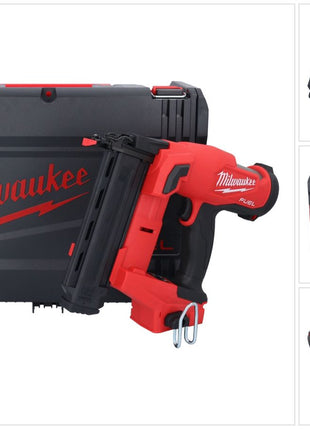 Milwaukee M18 FN18GS-0X Akku Nagler 18 V 16 - 54 mm + HD Box ( 4933471409 ) - ohne Akku, ohne Ladegerät