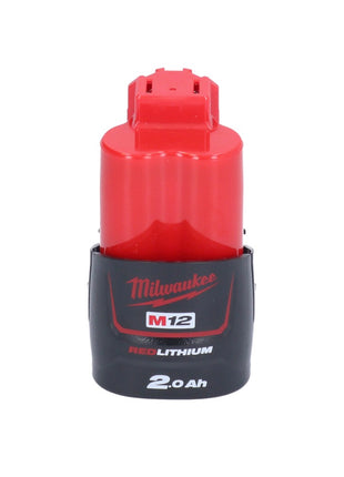 Milwaukee M12 BDC6-201C akumulatorowa wyciorarka do rur 12 V + 1x akumulator 2,0 Ah + spirala + łyżka - bez ładowarki