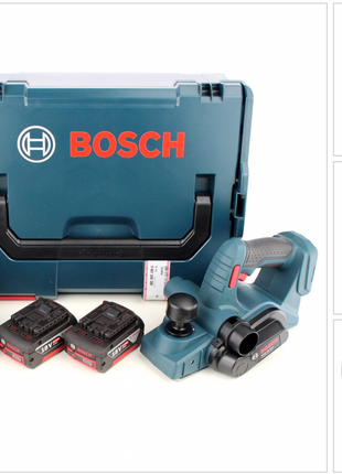 Bosch GHO 18 V-LI Akku Hobel 18V + 2x Akku 5,0Ah + Ladegerät + L-Boxx - Toolbrothers