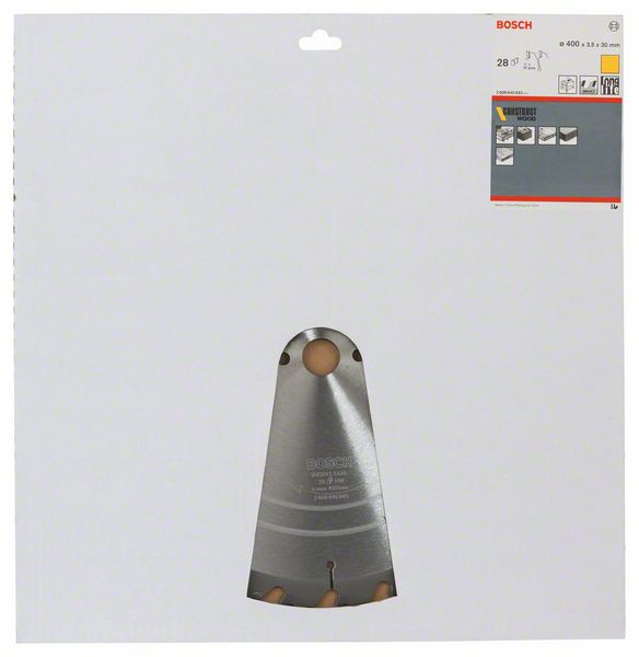 Lama circolare BOSCH Ø esterno 400 mm Numero di denti 28 HB ( 4000909154 )