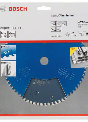 BOSCH Kreissägeblatt Außen-Ø 210 mm Zähnezahl 72 HLTCG ( 8000342165 )