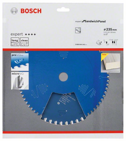 BOSCH Lama circolare Ø esterno 235 mm Numero di denti 50 MTCG ( 8000342235 )