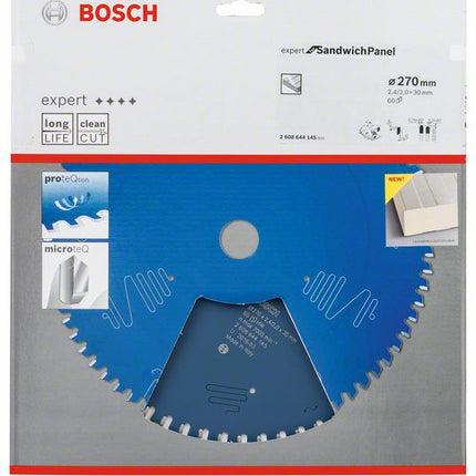 Lama circolare BOSCH Ø esterno 270 mm Numero di denti 60 MTCG ( 8000342237 )