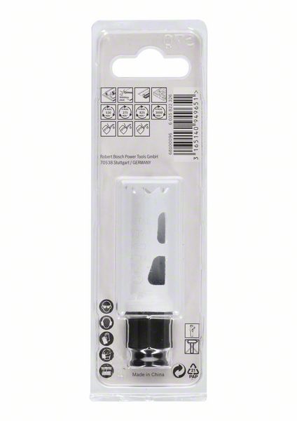 Sega a tazza BOSCH Sega-Ø 16 mm Profondità di taglio 40 mm ( 8000342573 )