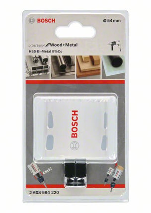 Sega a tazza BOSCH Sega-Ø 54 mm Profondità di taglio 40 mm ( 8000342600 )