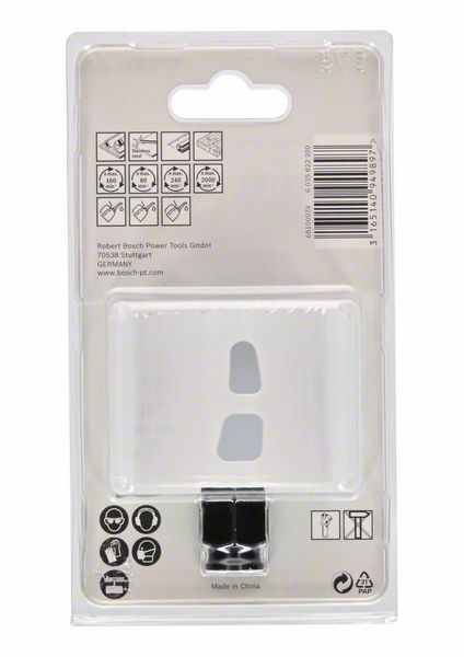 Sega a tazza BOSCH Sega-Ø 54 mm Profondità di taglio 40 mm ( 8000342600 )