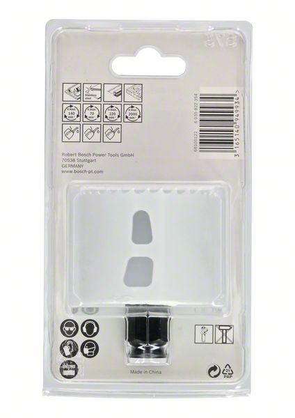 Sega a tazza BOSCH Sega-Ø 60 mm Profondità di taglio 40 mm ( 8000342604 )