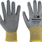 HONEYWELL Schnittschutzhandschuhe Workeasy 13G GY PU A2/B Größe 10 grau/gelb ( 4000391463 )