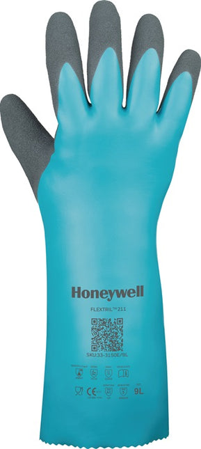 Guanti chimici HONEYWELL FLEXTRIL (TM) 211 taglia 9 verde ( 4000391297 )