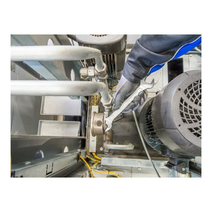 Chiave aperta doppia HAZET 450N 8 x 10 mm lunghezza 140,1 mm ( 4000822513 )