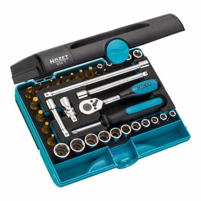Set di chiavi HAZET 854T 33 pezzi 1/4 ″ ( 4000820541 )