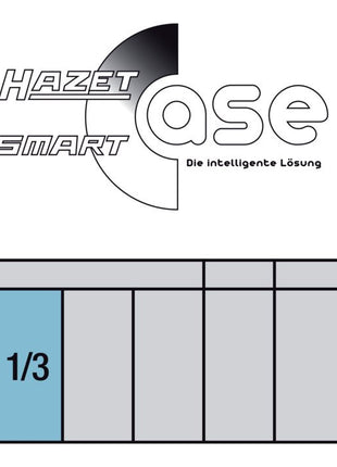 Zestaw kluczy nasadowych HAZET 953SPC 47-częściowy 1/4 + 1/2 ″ ( 4000822783 )