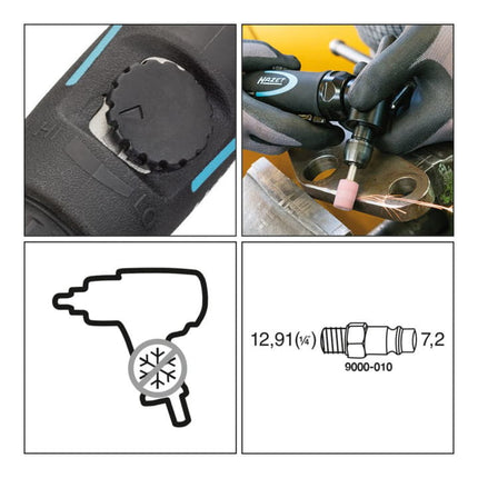 Smerigliatrice pneumatica HAZET 9032N-5 2000-20000 min-¹ ( 4000898932 )