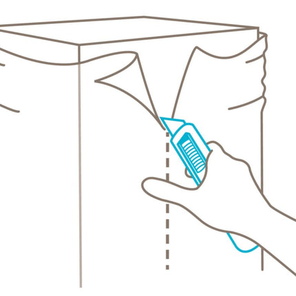 MARTOR Sicherheitsmesser SECUNORM 500 Länge 143 mm Breite 16 mm Höhe 36 mm ( 4000818066 )