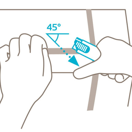 MARTOR Sicherheitsmesser SECUNORM HANDY Nr. 445 Länge 100 mm Breite 7,8 mm Höhe 25,5 mm ( 4000817784 )