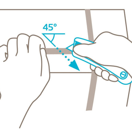 Coltello di sicurezza MARTOR SECUPRO MEGASAFE Lunghezza 153 mm Larghezza 26 mm Altezza 38 mm ( 4000817954 )