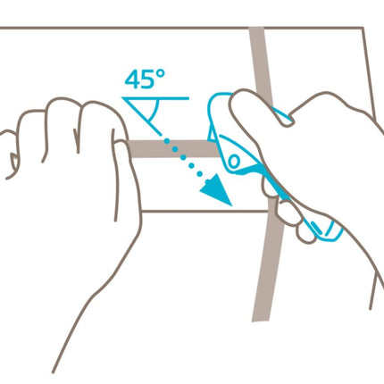 Coltello di sicurezza MARTOR SECUPRO MERAK lunghezza 128 mm larghezza 18 mm altezza 50 mm ( 4000817798 )