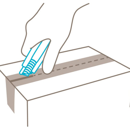 MARTOR Sicherheitsmesser SECUNORM 175 Länge 109,5 mm Breite 13,5 mm Höhe 34 mm ( 4000817981 )