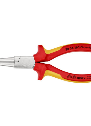 KNIPEX Pince à becs longs  longueur totale 160 mm forme 3 ( 4000810304 )