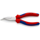 Szczypce okrągłe KNIPEX długość 160 mm płaskie okrągłe 40° kątowe ( 4000794484 )