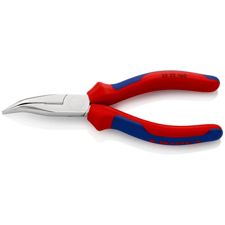 Szczypce okrągłe KNIPEX długość 160 mm płaskie okrągłe 40° kątowe ( 4000794484 )