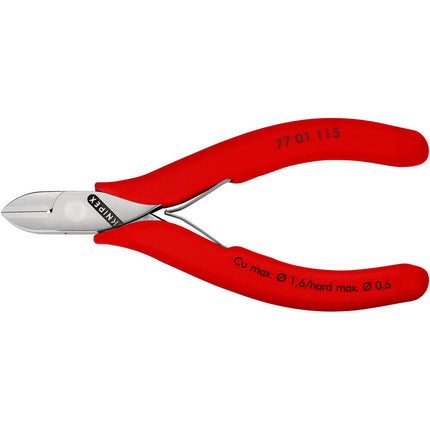 Frese diagonali KNIPEX Electronics lunghezza 115 mm forma 0 ( 4000794254 )