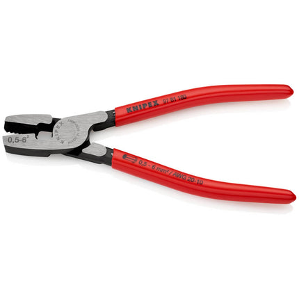 Pinze per crimpare i fili KNIPEX lunghezza totale 180 mm ( 4000810446 )