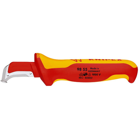 KNIPEX Abmantelungsmesser Länge 180 mm Klingenlänge 38 mm ( 4000817821 )