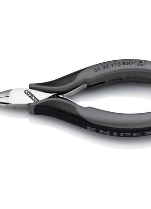 KNIPEX Pince à saisir pour l'électronique  longueur totale 115 mm ESD ( 4000810744 )