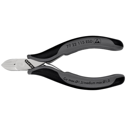 KNIPEX Electronics Taglierine diagonali lunghezza 115 mm forma 2 ( 4000810747 )
