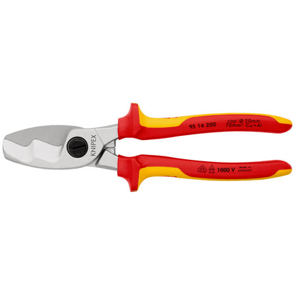 Cesoie per cavi KNIPEX lunghezza 200 mm ( 4000810912 )