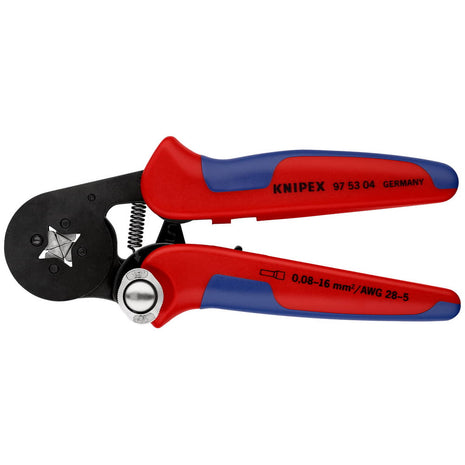 Szczypce do zaciskania końcówek przewodów KNIPEX o całkowitej długości 180 mm ( 4000810461 )