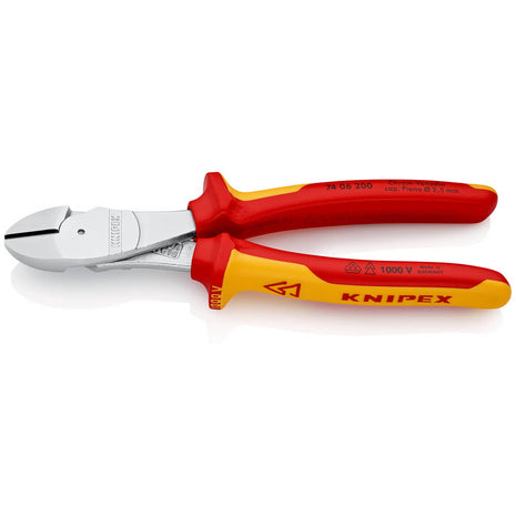 KNIPEX Coupeuse latér. diag. à forte démultipl.  longueur 200 mm ( 4000810167 )