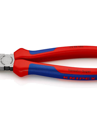 Cortadores laterales KNIPEX longitud 180 mm (4000810127)