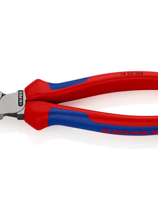 Boczne szczypce do ściągania izolacji KNIPEX, długość 160 mm ( 4000810170 )