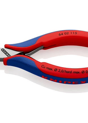 KNIPEX Coup. frontale pour l´electronique  longueur 115 mm ( 4000794192 )