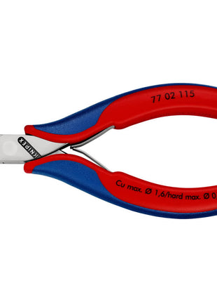 KNIPEX Electronics szczypce tnące boczne długość 115 mm kształt 0 ( 4000810739 )