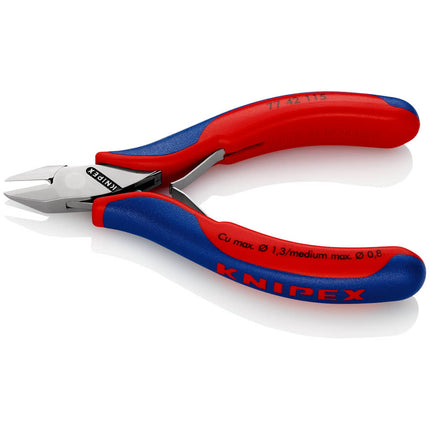 KNIPEX Electronics Taglierine diagonali lunghezza 115 mm forma 4 ( 4000810742 )