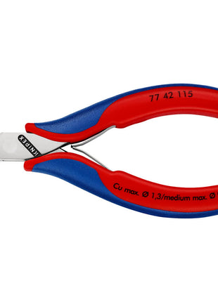 KNIPEX Pince coupante latérale électronique  longueur 115 mm forme 4 ( 4000810742 )